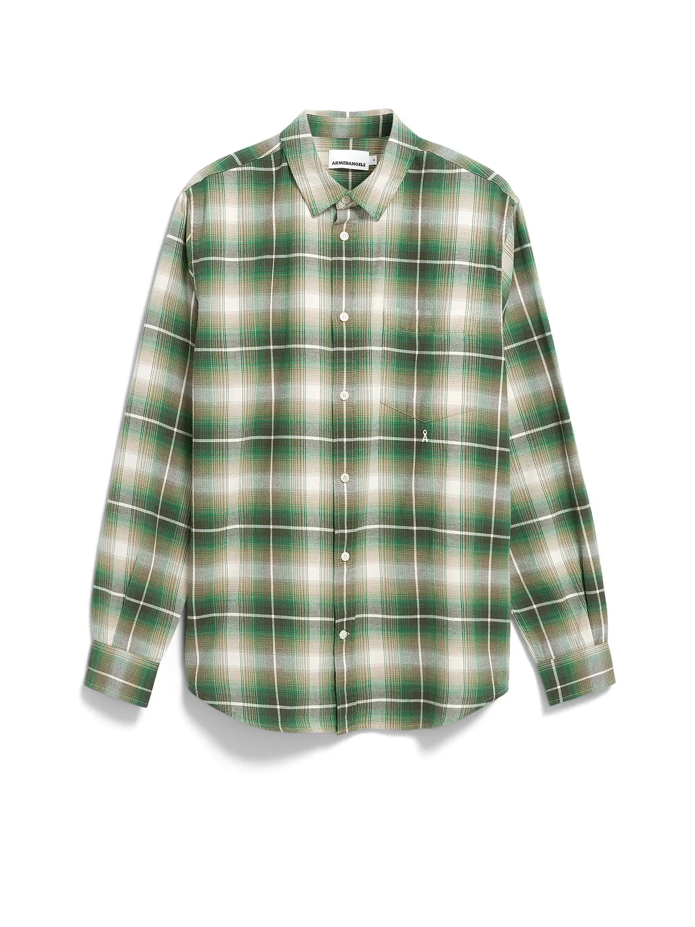 ARMEDANGELS | Hemd Regular Fit | grün